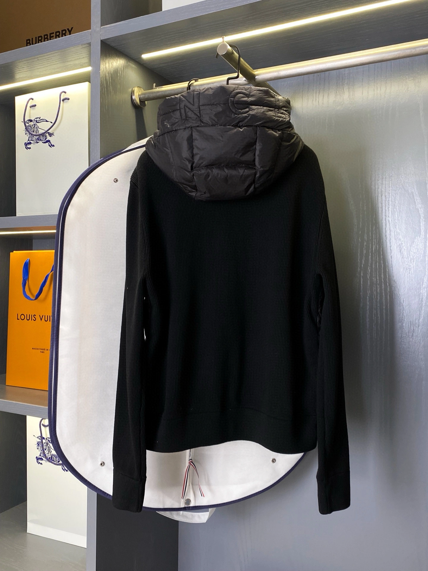 wg.luxury-- 7o9385r Down jacket white goose down wool 3colour item: E-F020J0560-3H